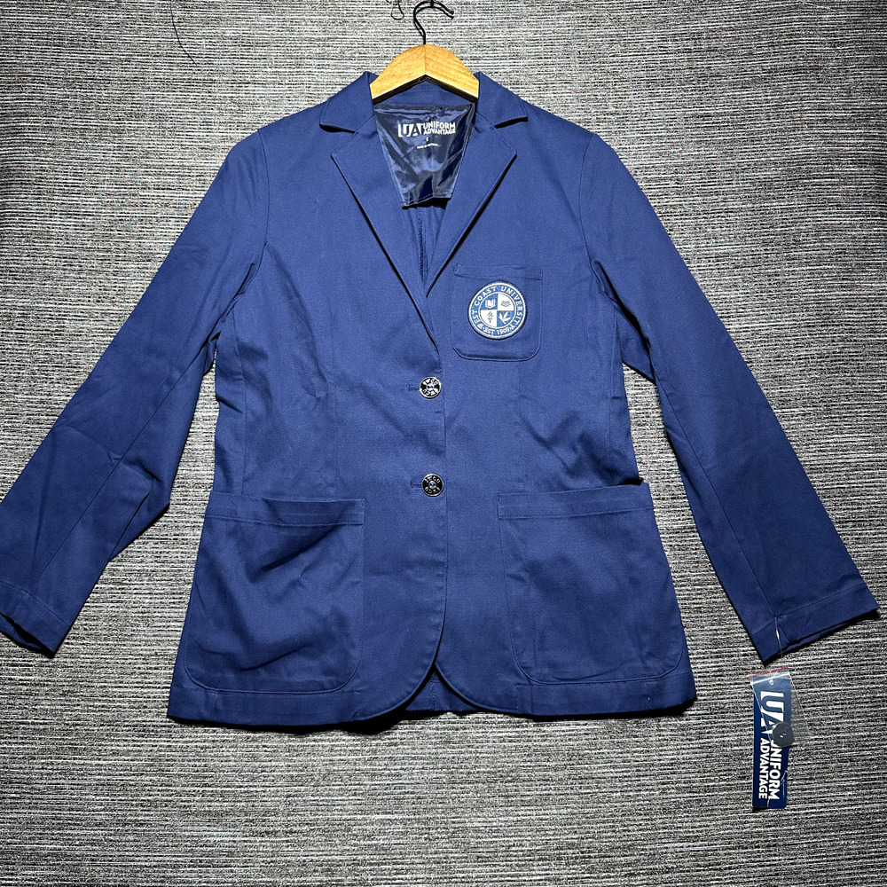 West Coast University Blazer Women's S Blue